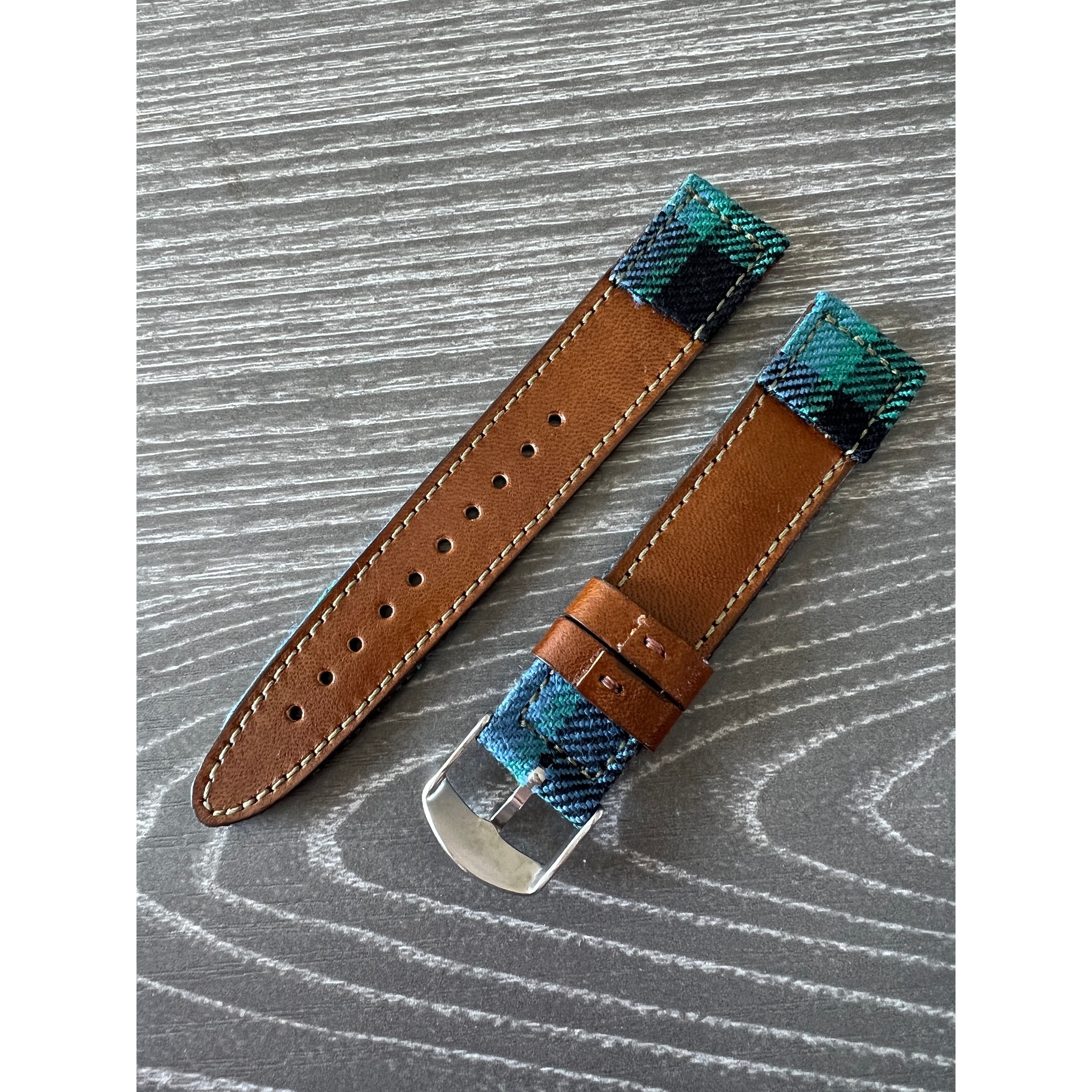 Custom Tartan Watch Strap