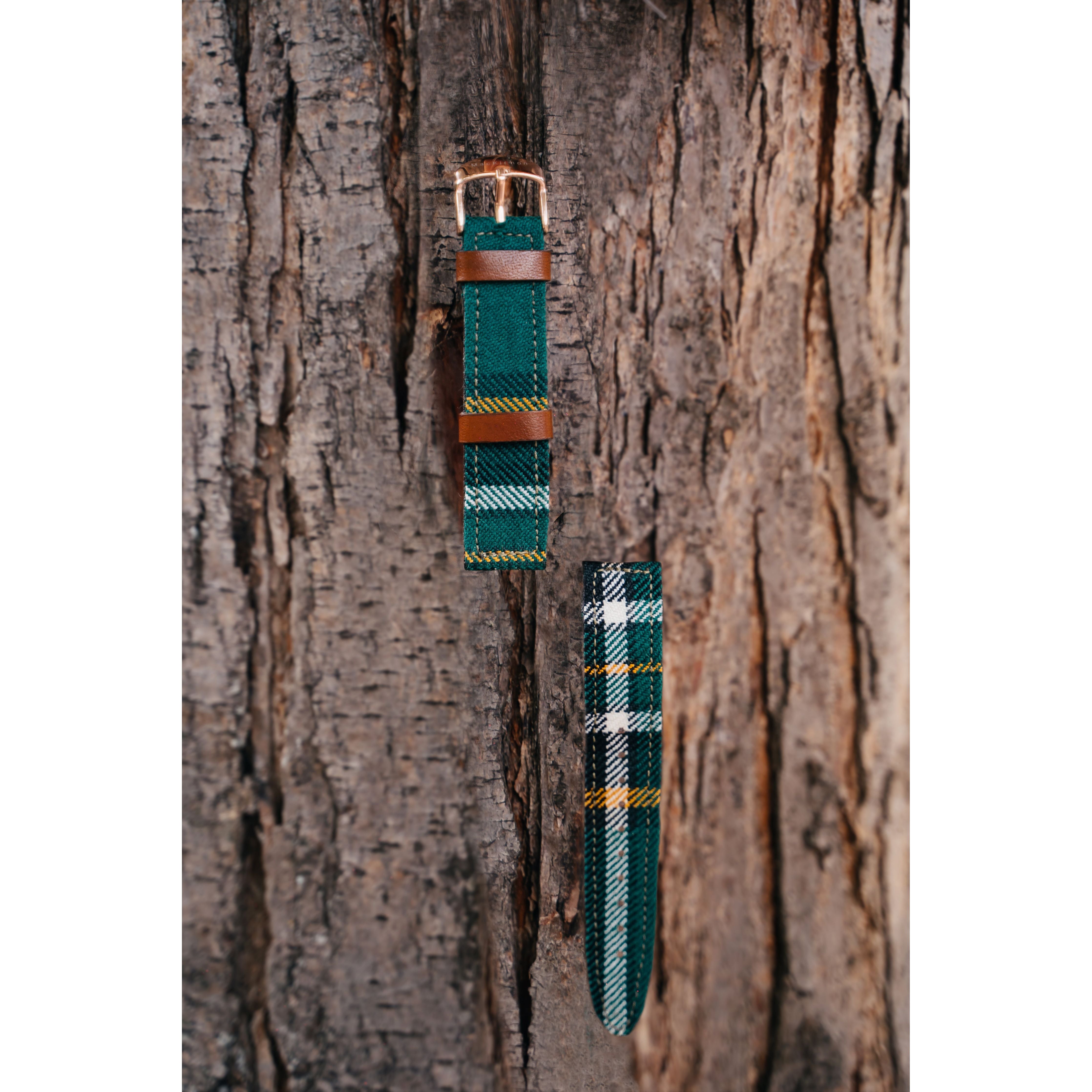 Custom Tartan Watch Strap