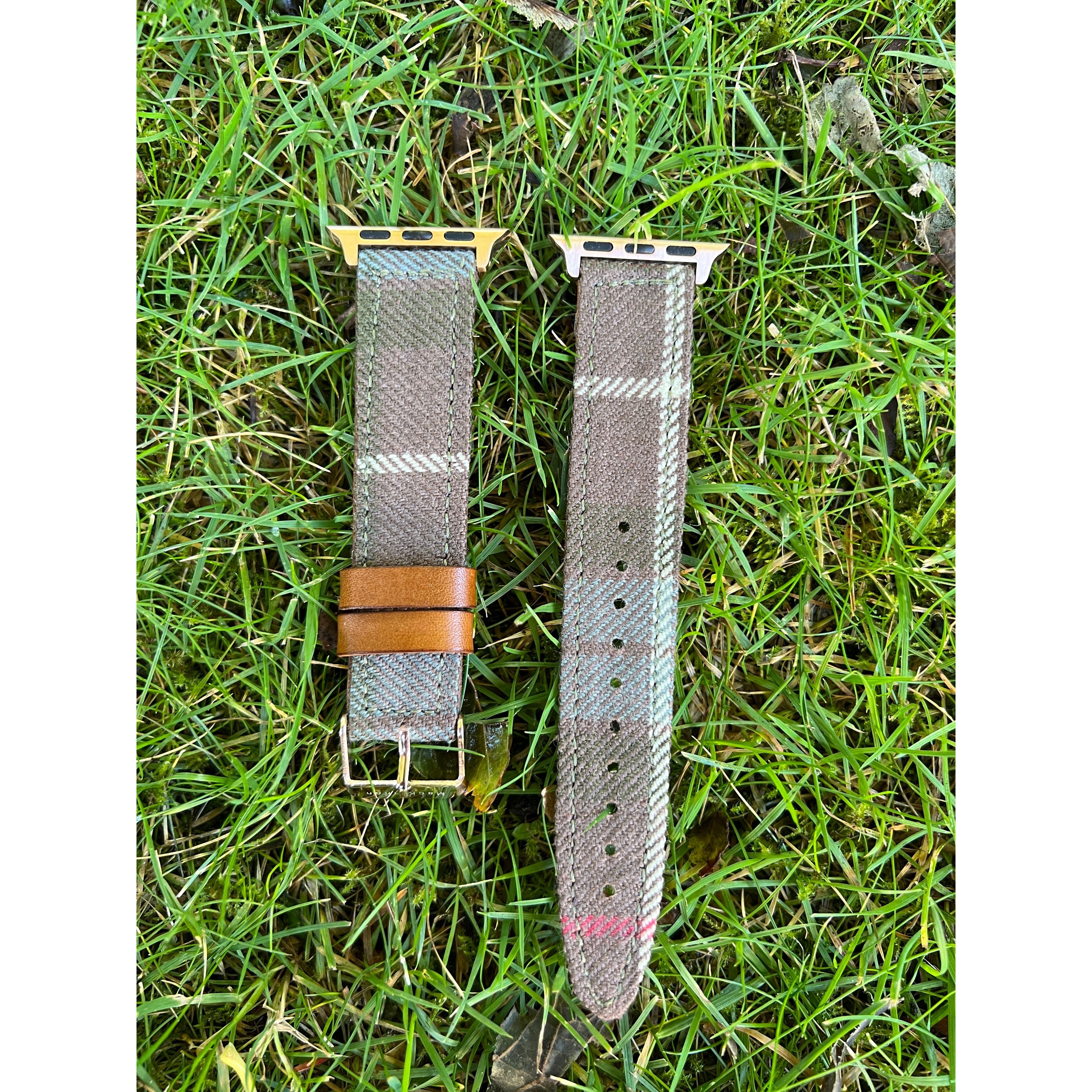 Custom Tartan Apple Watch Straps
