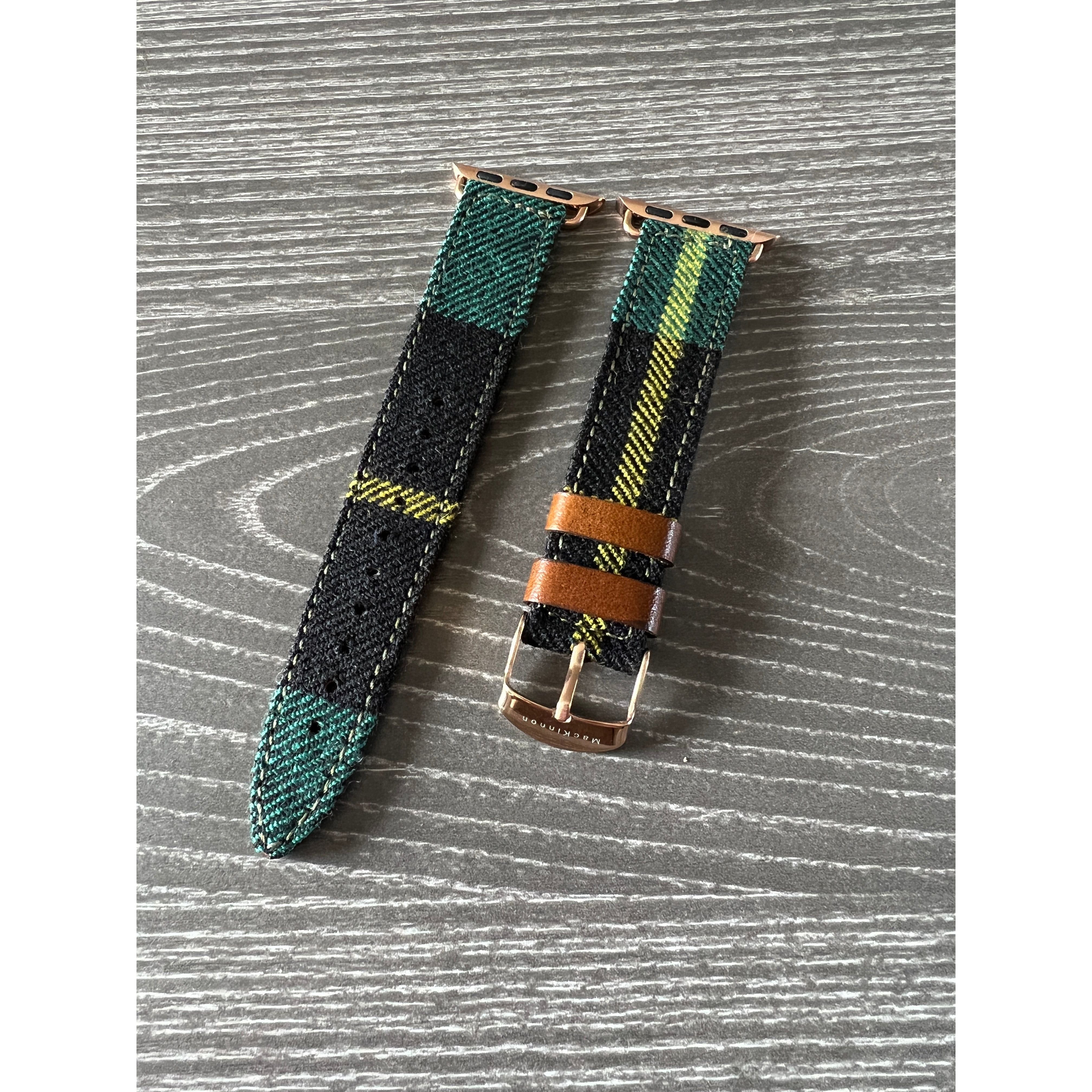 Custom Tartan Apple Watch Straps