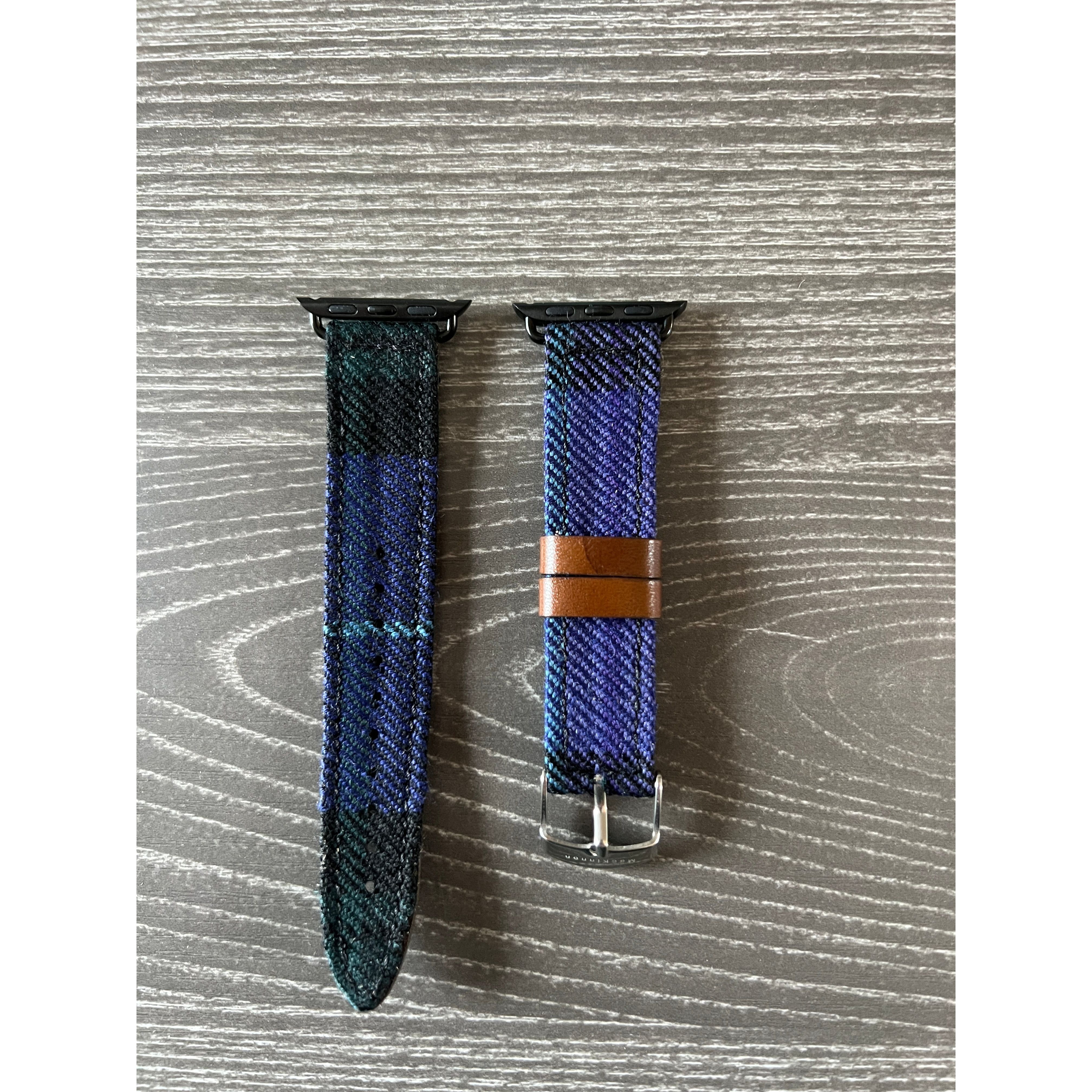 Custom Tartan Apple Watch Straps