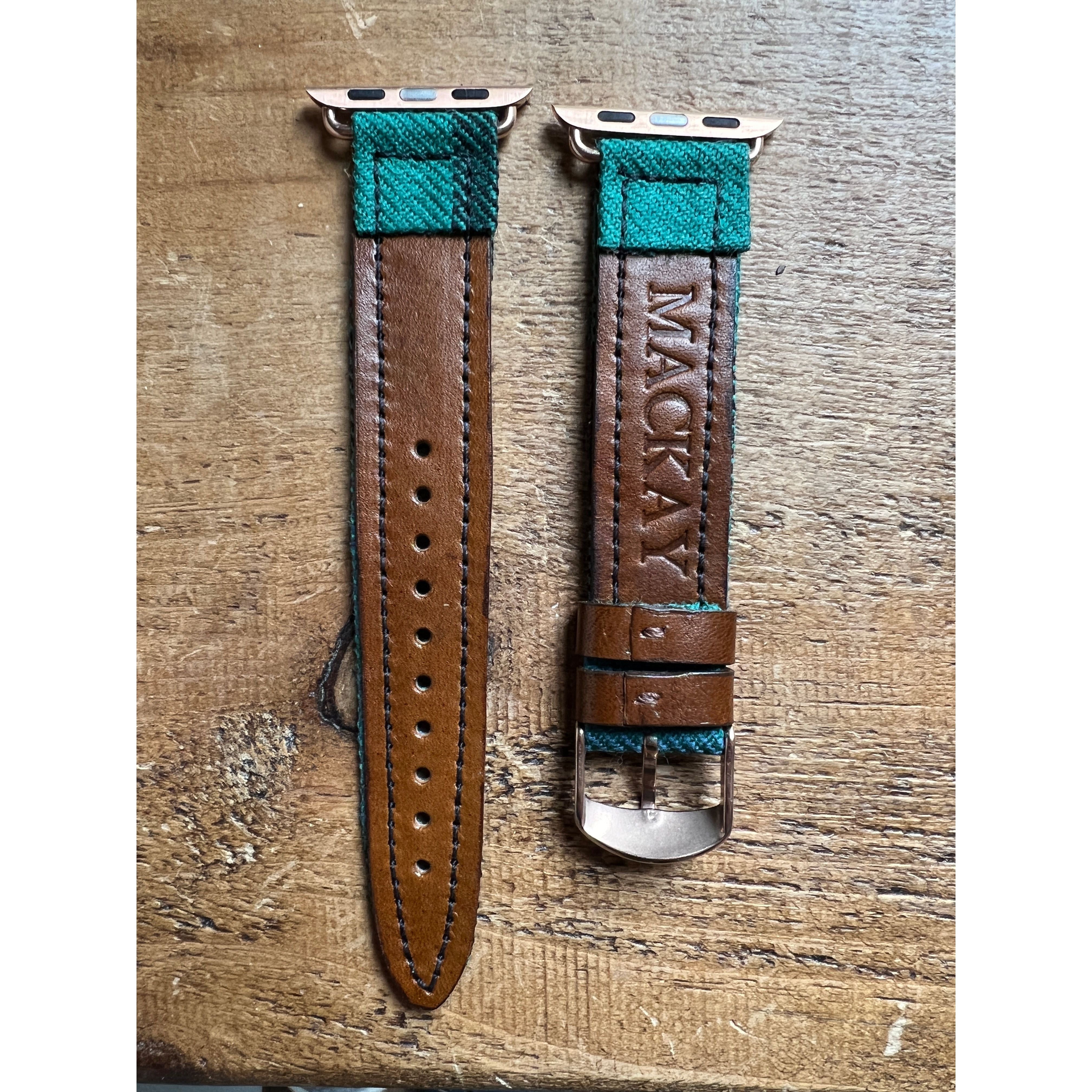 Custom Tartan Apple Watch Straps