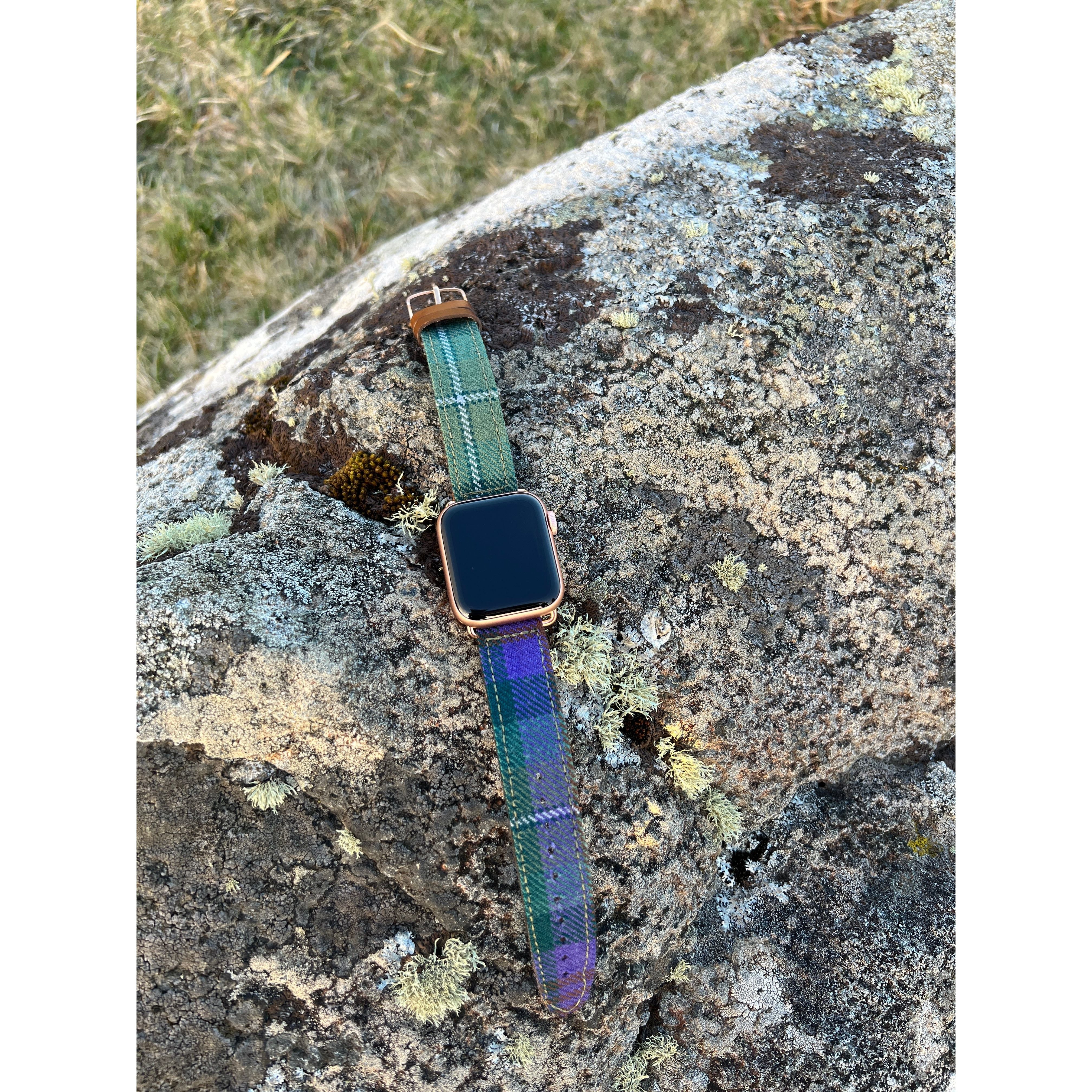 Custom Tartan Apple Watch Straps