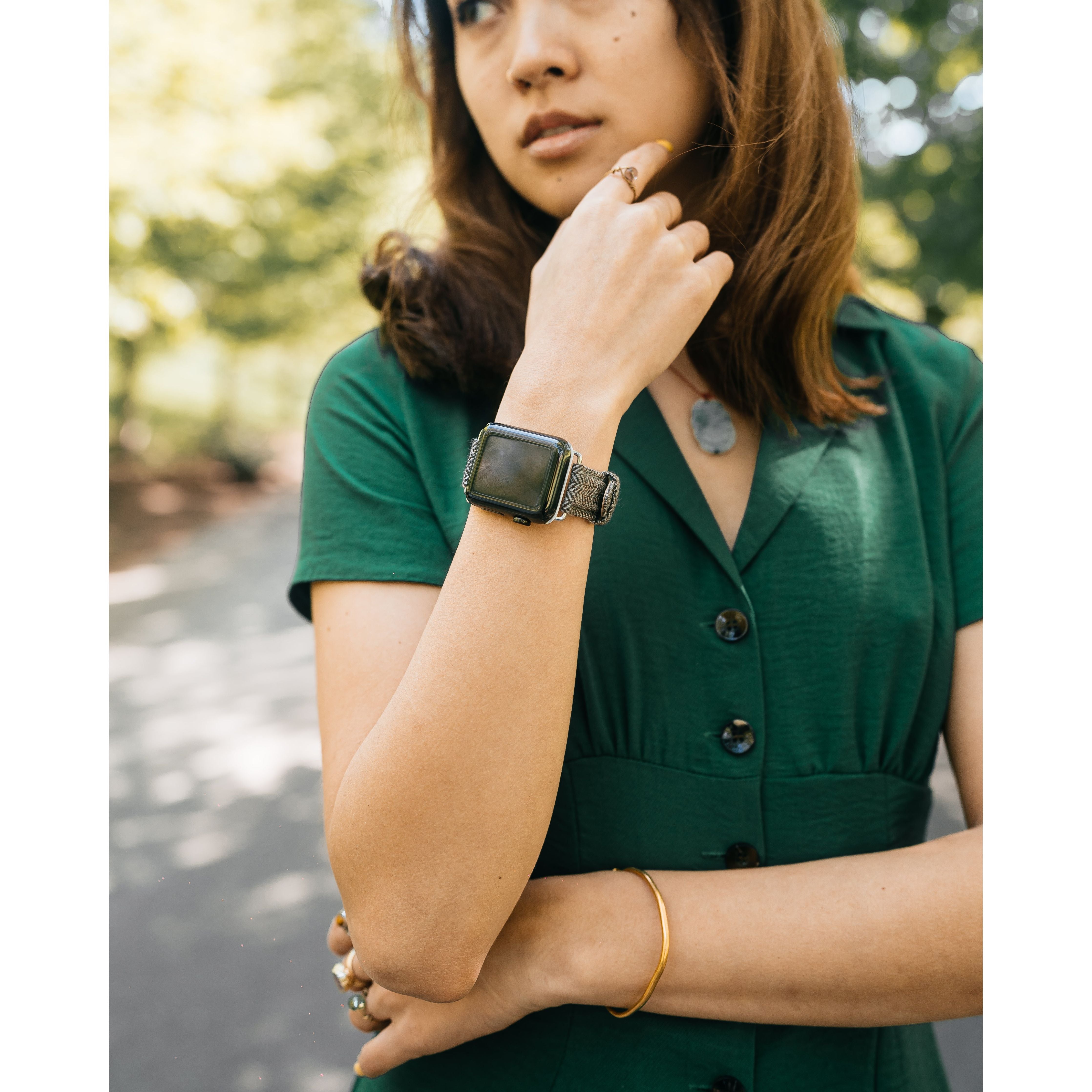 Herringbone Apple Watch Strap